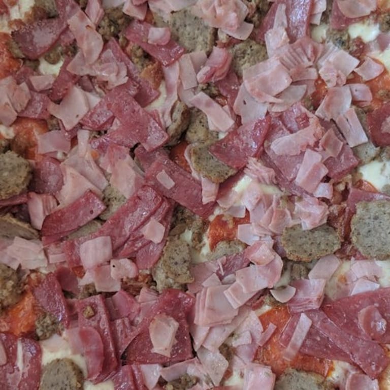 Indulge in Meat Lovers Pizza