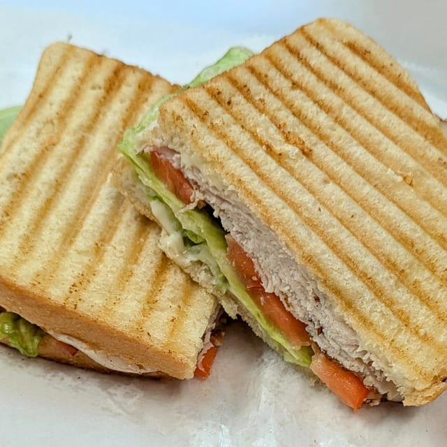 Turkey Club Panini.