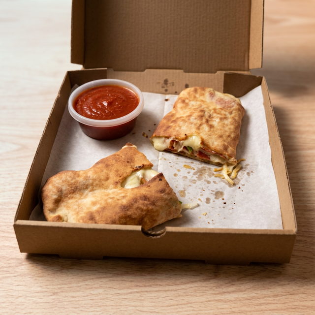 Pepperoni & Cheese Stromboli (Small).